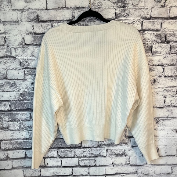 Bagatelle Ribbed Knit Sweater Size L - Picture 3 of 8